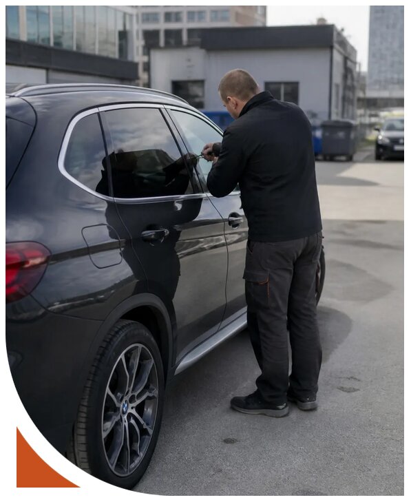 Вскрытие автомобиля БМВ в Кингисеппе от 2596 р. | Разлок-Кгп